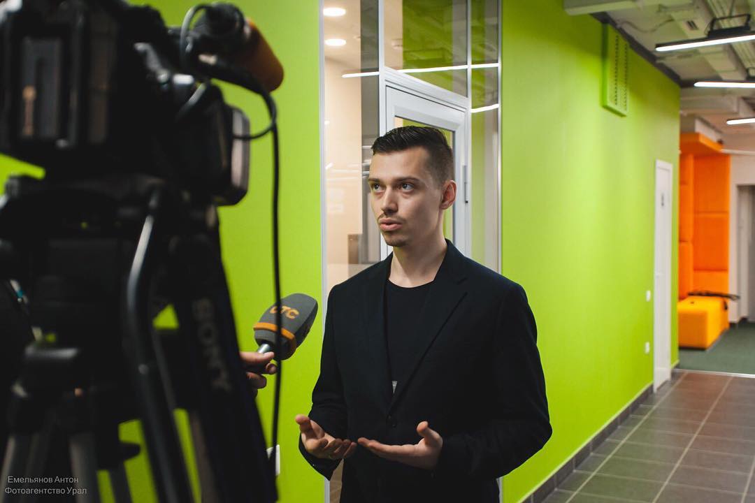 Интервью для СТС